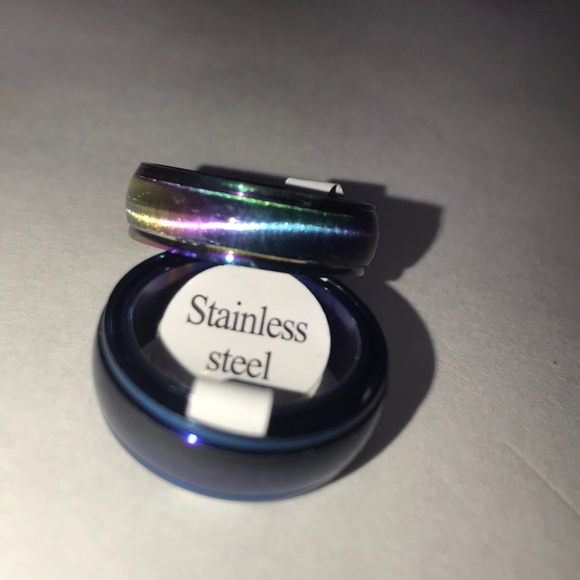 Stainless Steel Cat’s Eye Ring - Picture 7 of 8